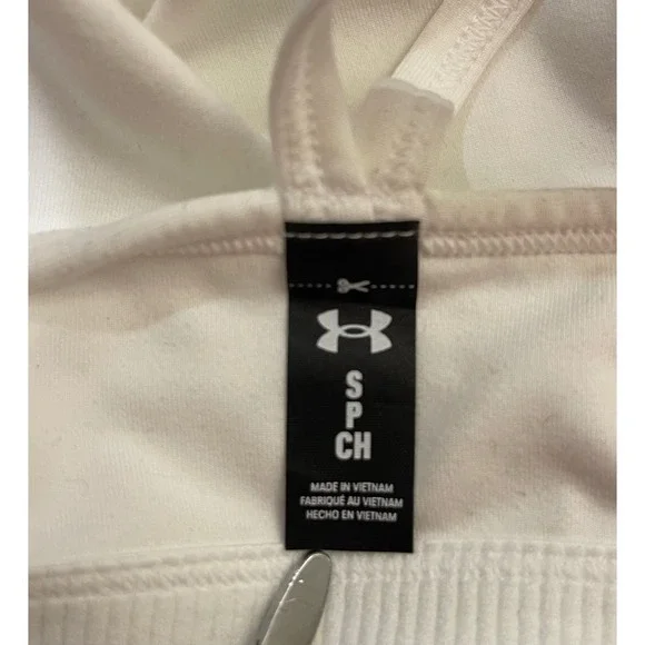NWT Under Armour Motion Strappy Tank White Small - Picture 4 of 4